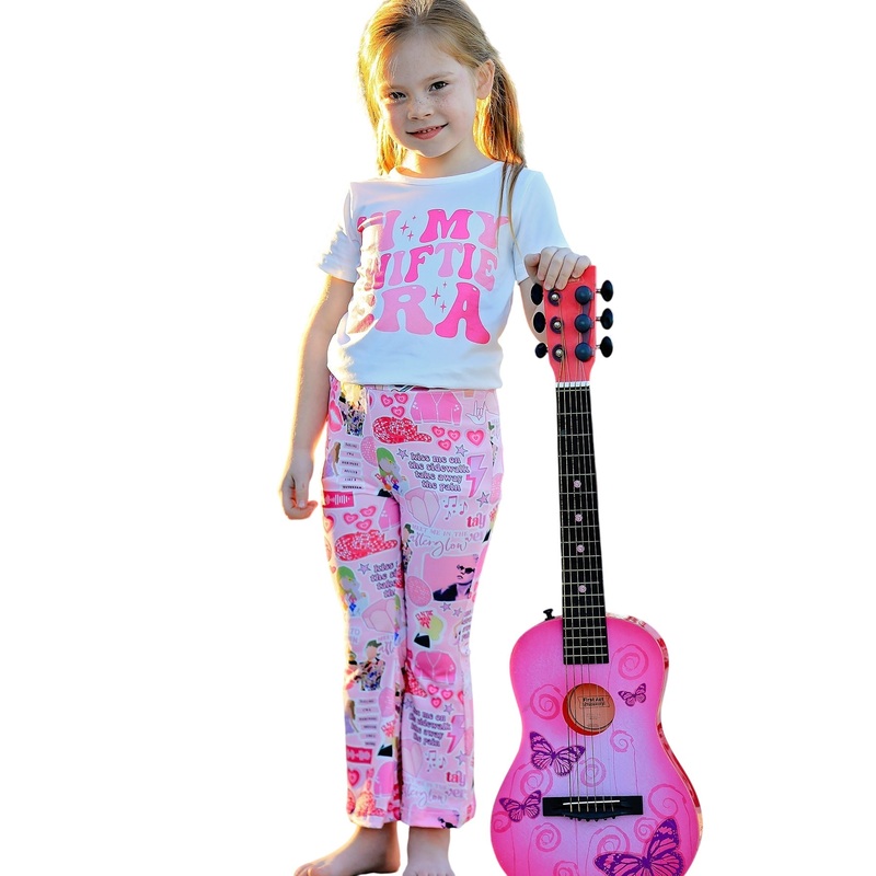 Valentine’s Day in My Swiftie Era Print Top +pants Set 2