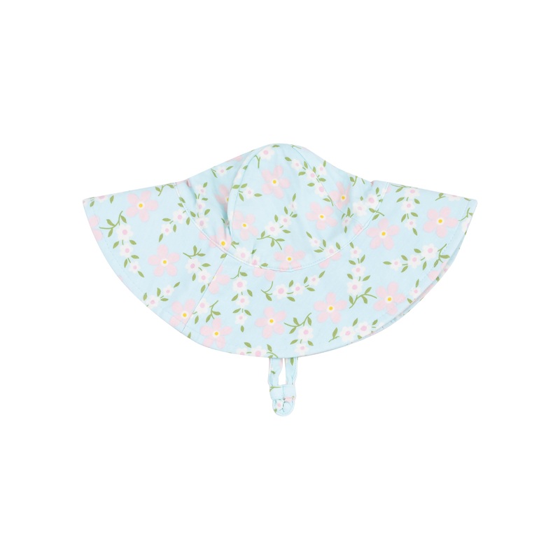 Wide Brim Sunhat – Vintage Daisy 0-6M
