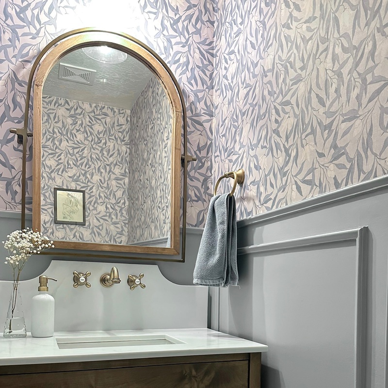 Windsor Wallpaper By Aubrey Fairchild Sample 1 foot by 1 foot