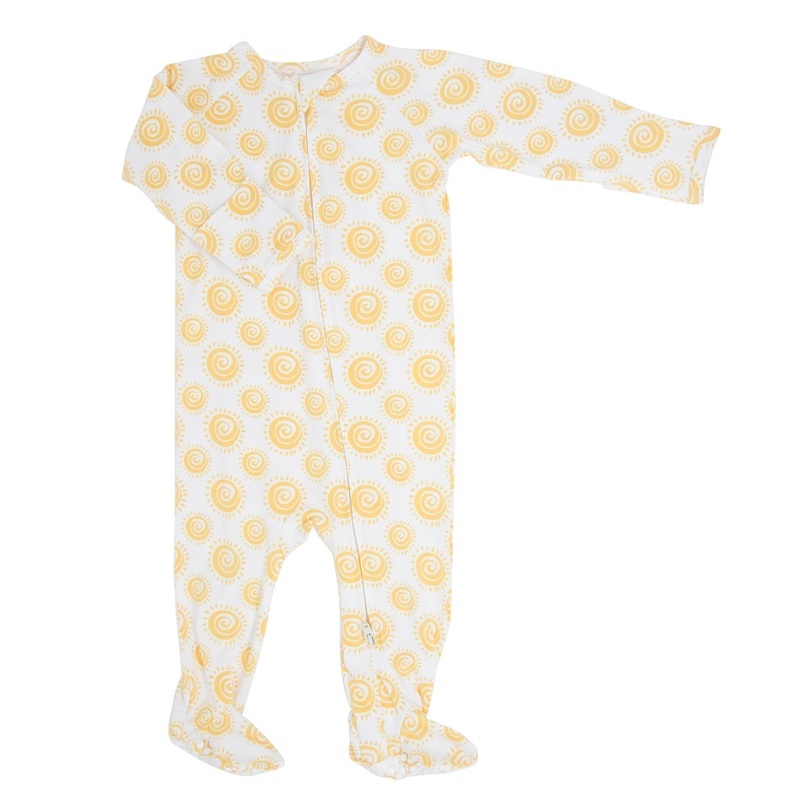Zipper Footie – Sunshine Newborn Sunshine Neutral