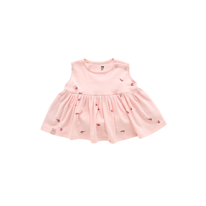 Baby Fit & Flare Dress | Pink 0-3m