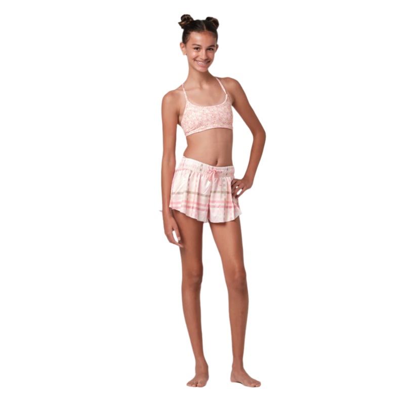 Submarine Short Gingham Cream Girls Swimsuits | Buy Now XS