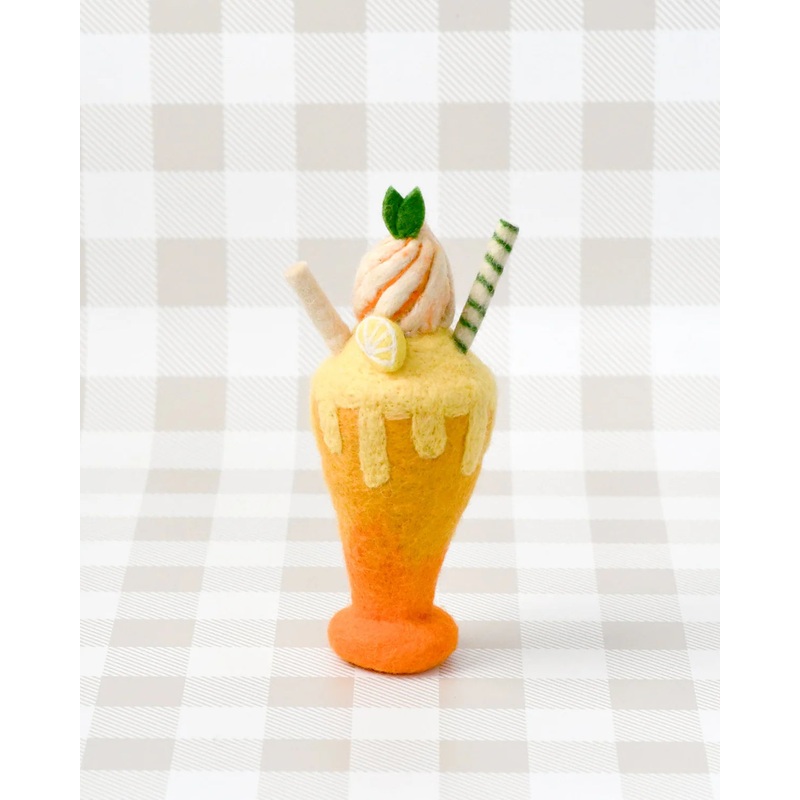 Felt Mango Milk Shake Play Food