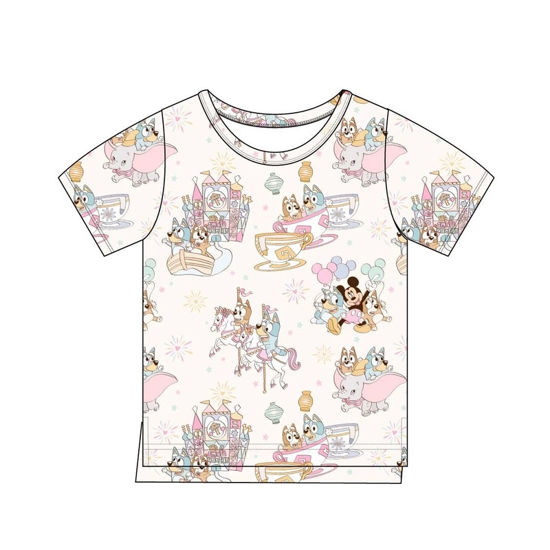 Pastel Park  – Bamboo Tee 12-18M