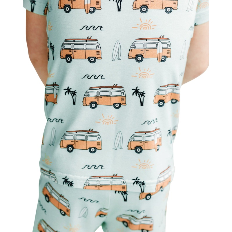 Bamboo Shorts Set | Retro Beach 2T