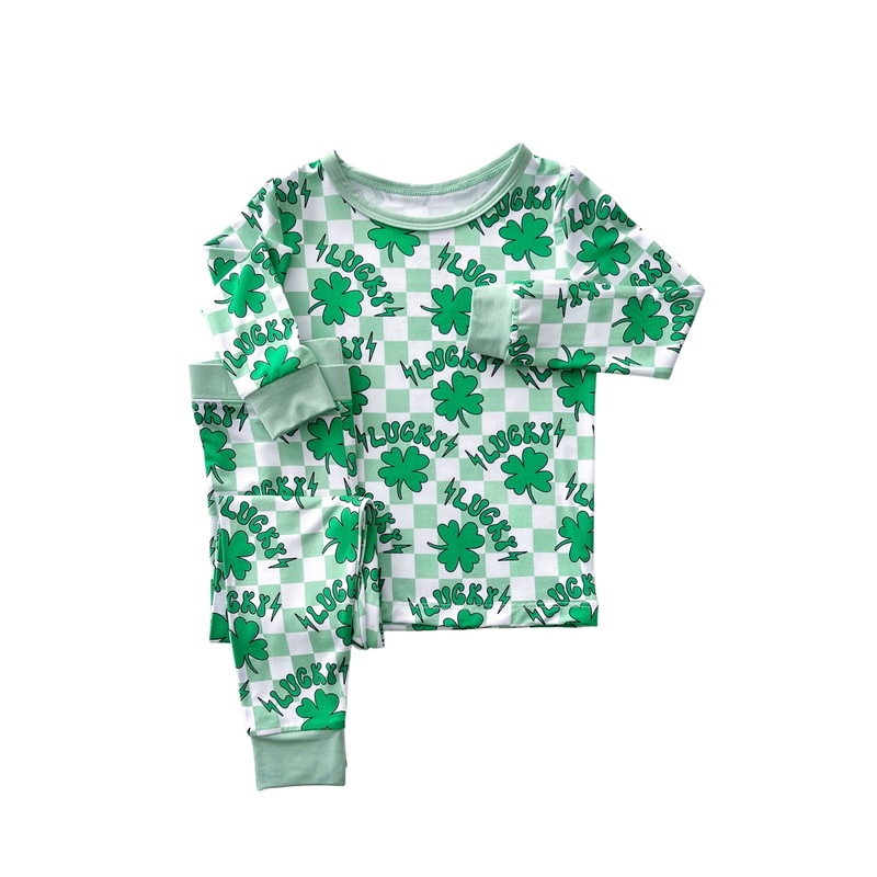 Bamboo Two Piece Set | Lucky Shamrock 18-24M
