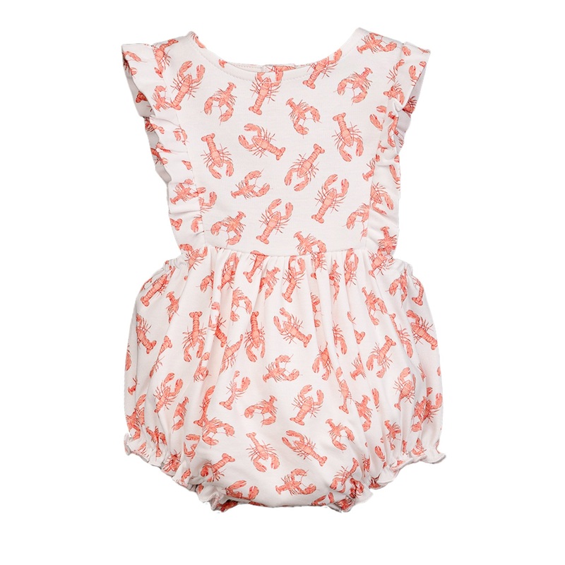 Frilly Bubble – Crustacean Craze 0-3 Months or 7-11 lb