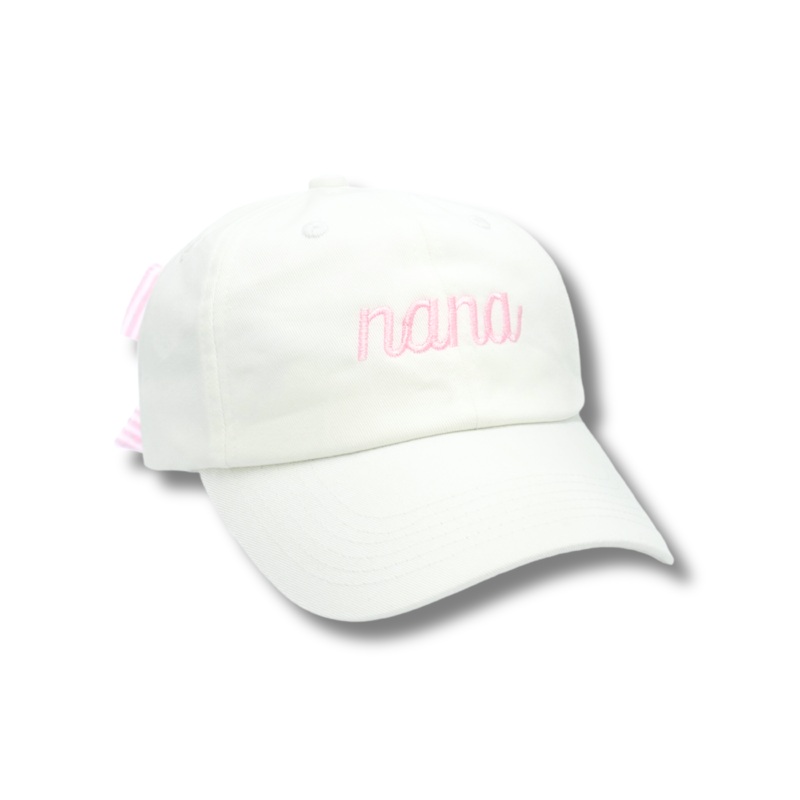 Nana Bow Baseball Hat (adult)