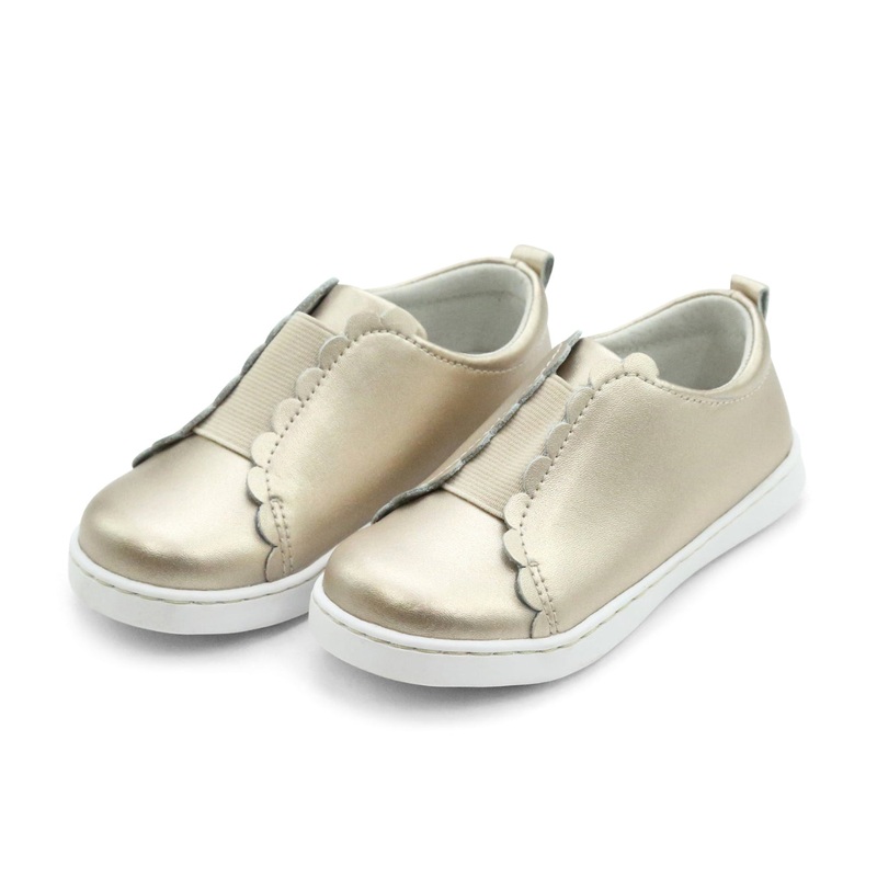 Phoebe Slip On Sneaker Gold Toddler 5