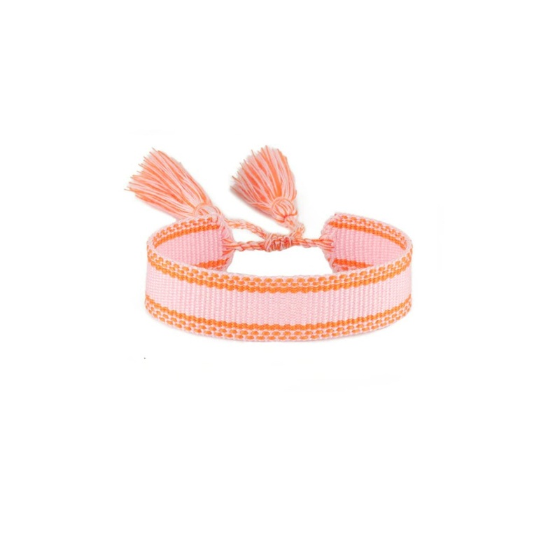 Wristband Pink & Orange