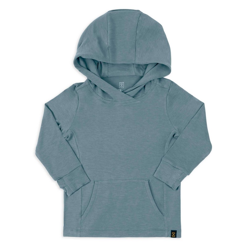 Chaser – Toddler Sun Hoodie MedGrey 2T