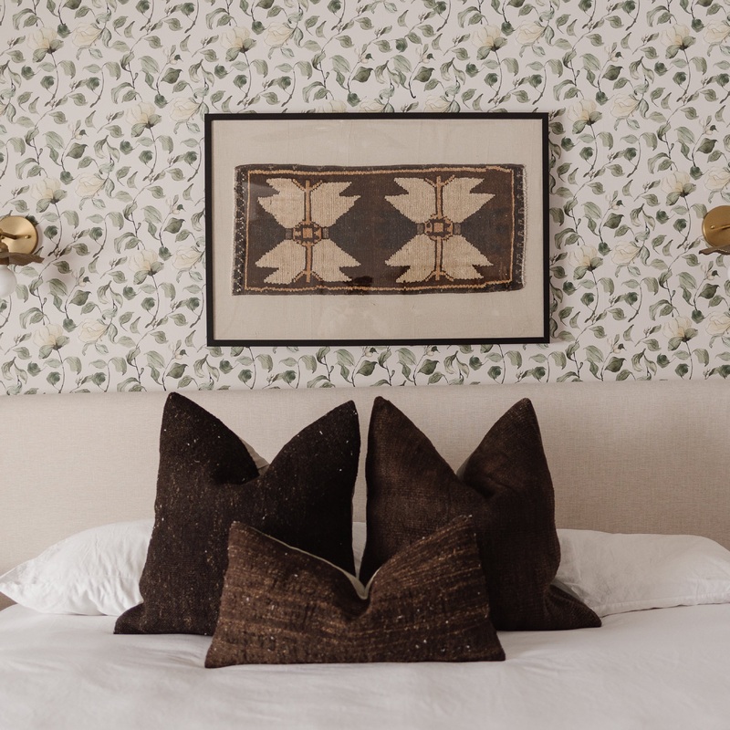 Lancaster Wallpaper By Aubrey Fairchild Sample 1 foot by 1 foot Dark