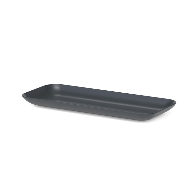 Long Serving Platter – Black Black