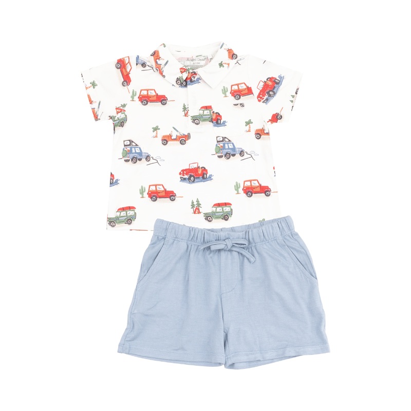 Polo Shirt & Short – Off-road Adventure 6-12M