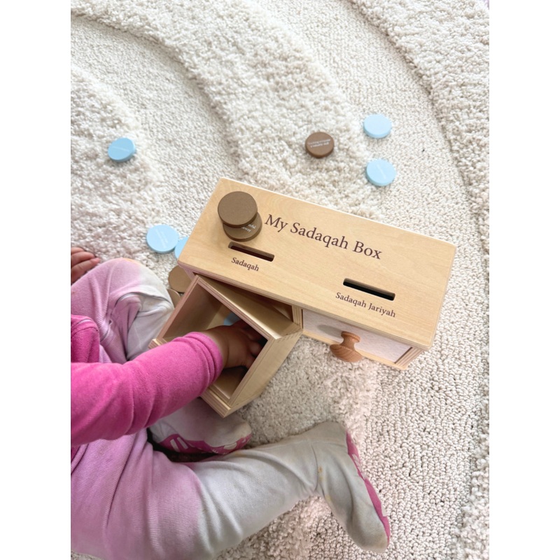 Sadaqah Coin Box (montessori)