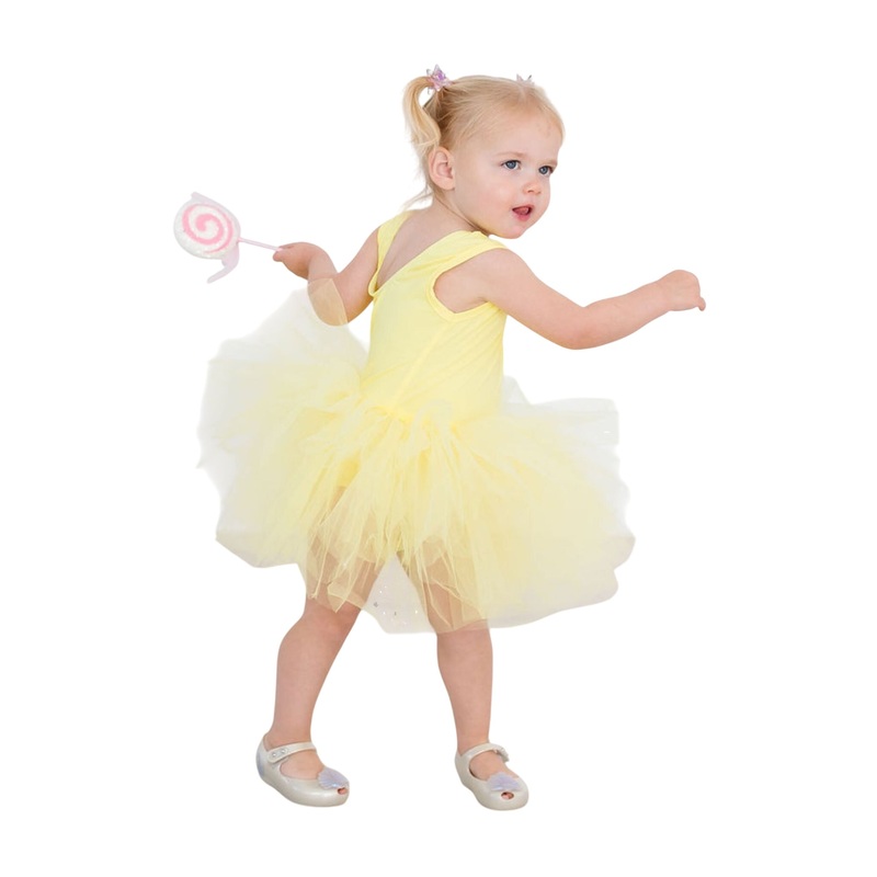 Yellow Tank Tutu Leotard 6-12M