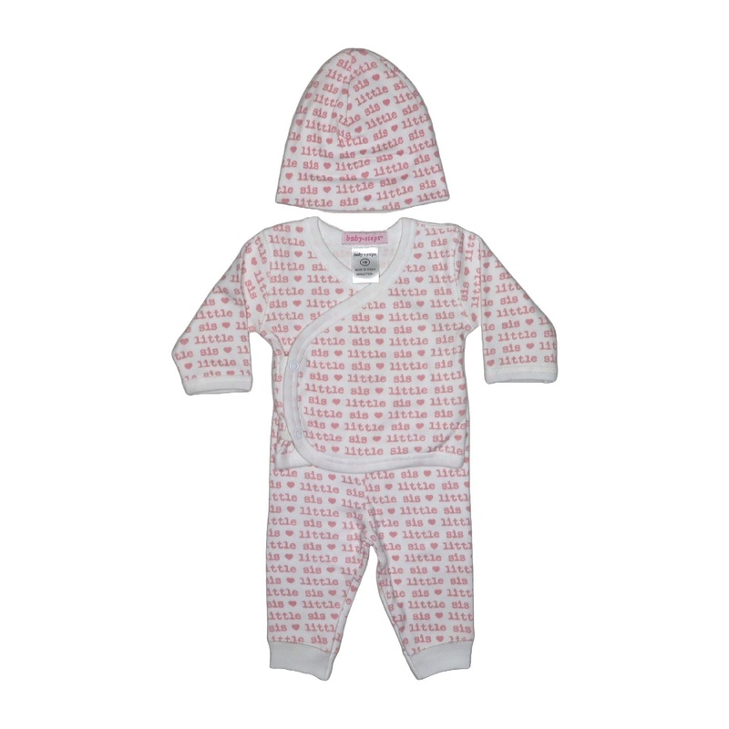 Baby 3 Piece Set – Sibling Collection – Little Sis NB