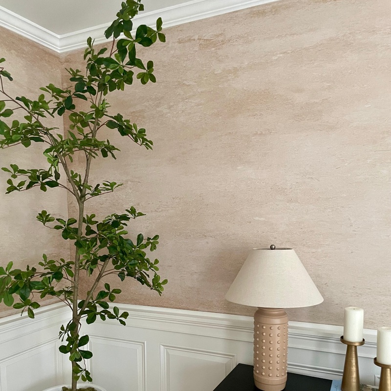 Edward Wallpaper Sample 1 foot by 1 foot Green