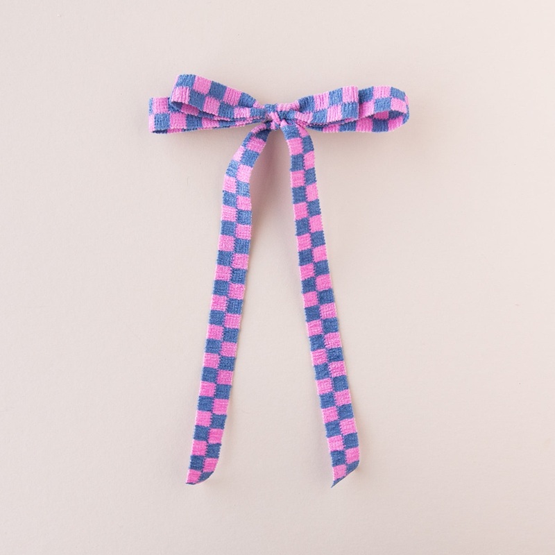 Hopscotch – Pink | Statement Ribbon Bow