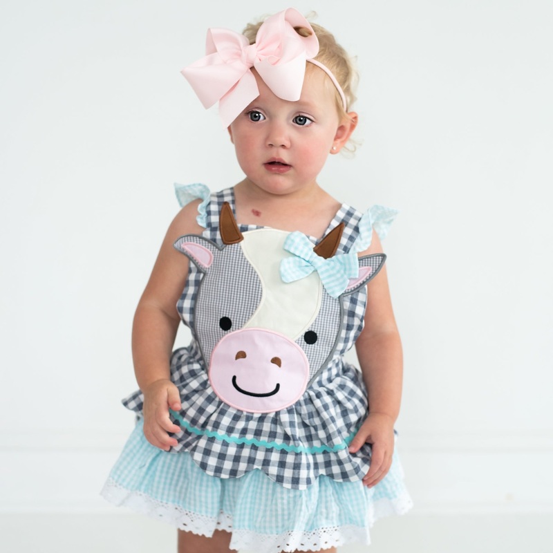 Calista The Cow Pettiskirt Bubble 12M