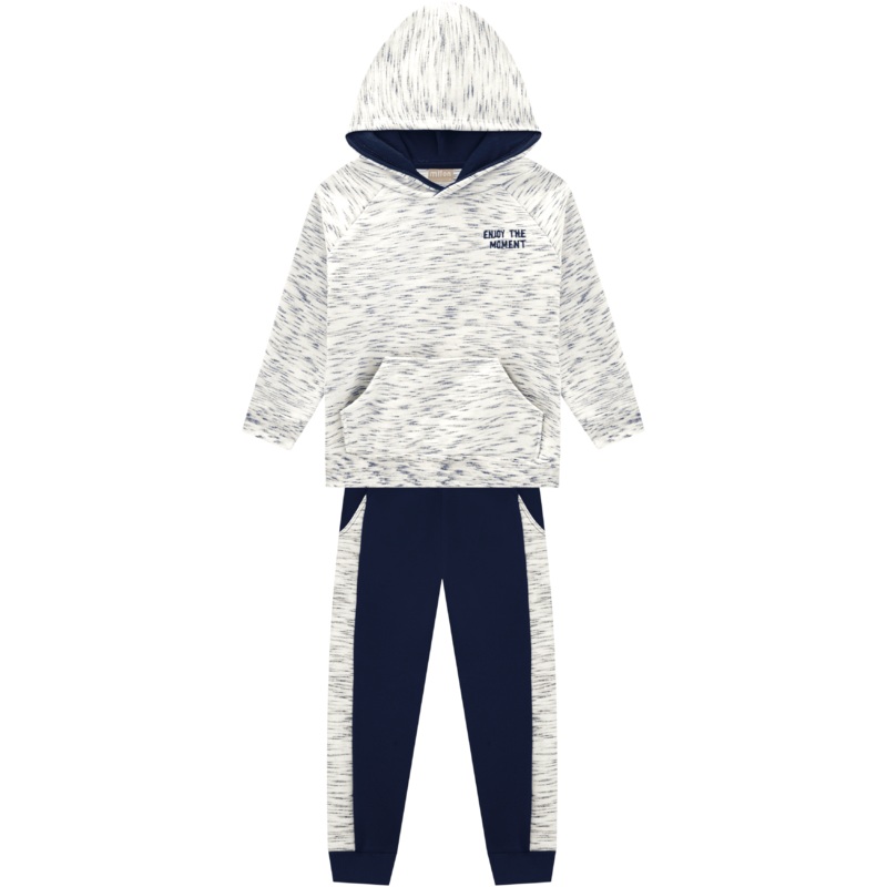 Milon Off White Hoodie Pant Set 4