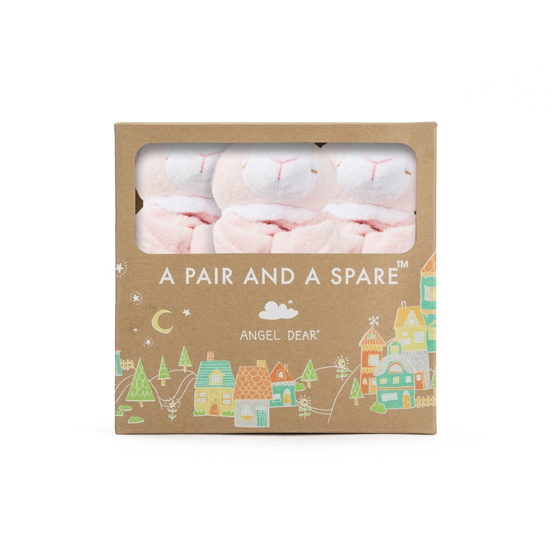Pair And A Spare – Pink Lamb 13″X13″