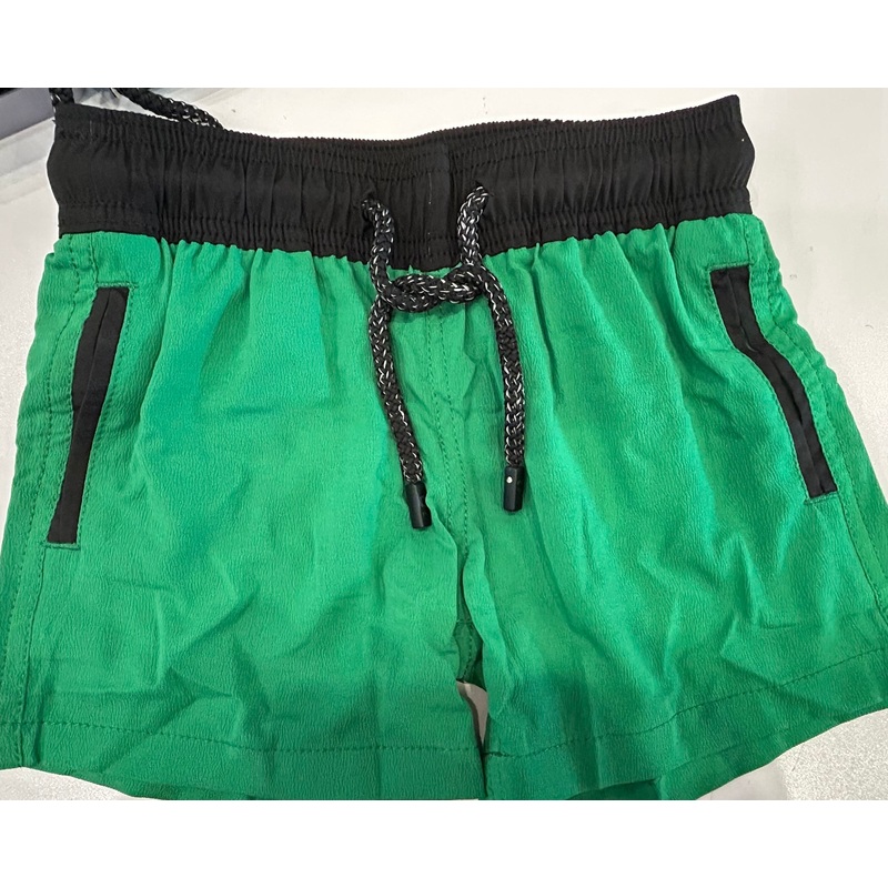 Pier St Barths Mens Green With Black Elastic Xs