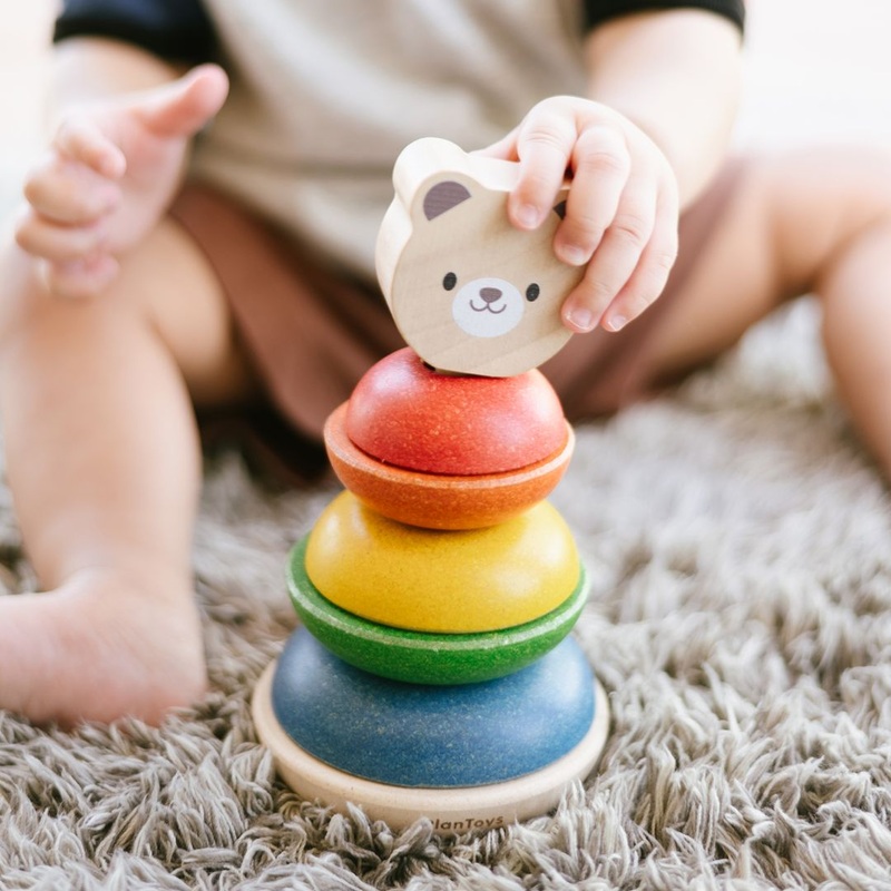 Plan Toys Stacking Ring – Bear