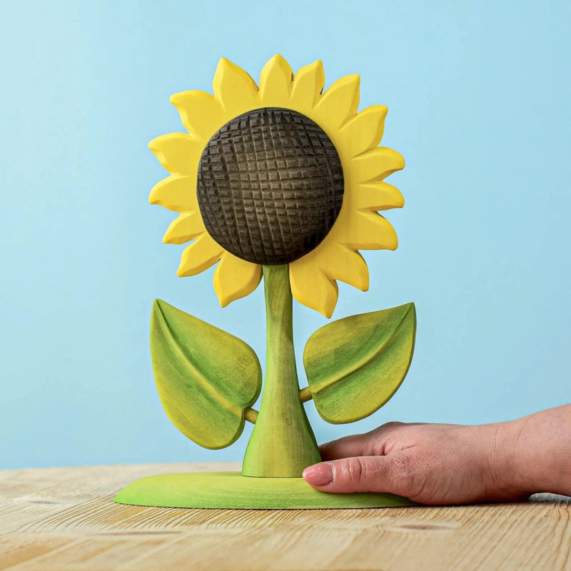 Pre-Order Bumbu Large Wooden Sunflower (Ships in late June)
