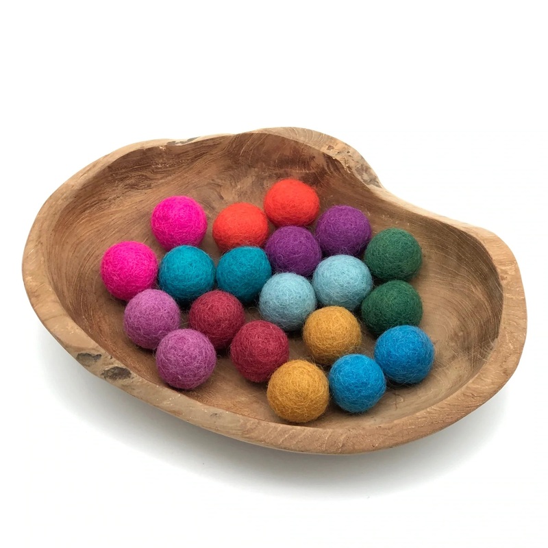 Pre-Order Papoose Summer Pom-poms, Set of 100 (Ships in late June/early July)