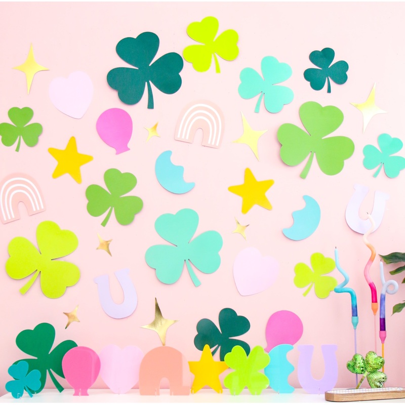 St. Patrick’s Day Giant Paper Confetti Decor