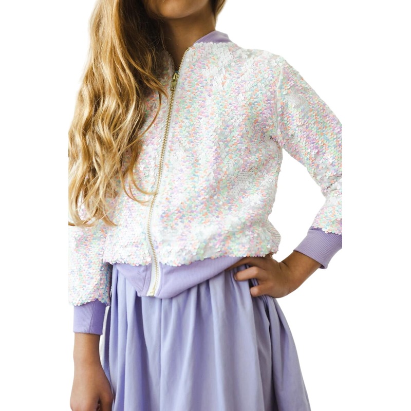 Unicorn Flip Sequin Jacket 2T
