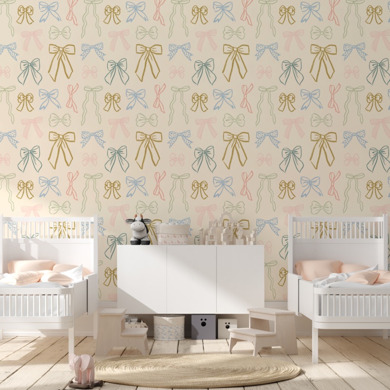 Brielle Wallpaper Sample 1 foot by 1 foot Multi