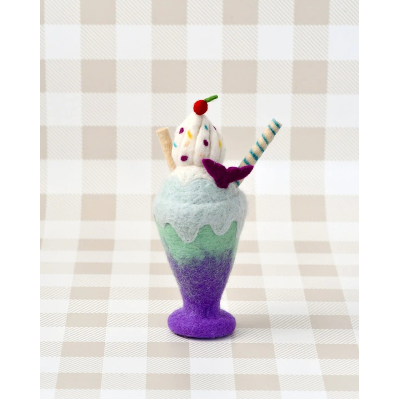 Felt Mermaid Milk Shake Play Food