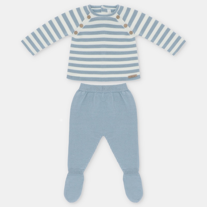 Martin Aranda Kids’ Striped Capri Knit Set | Buy Now 004-10266 3M
