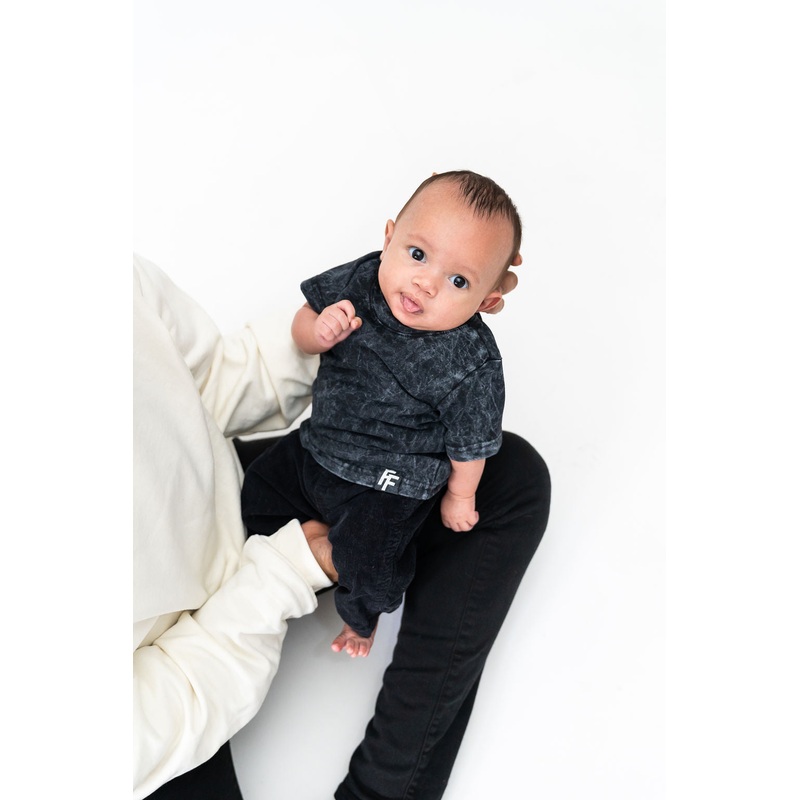 Onyx Acidwash Kids Tee Newborn