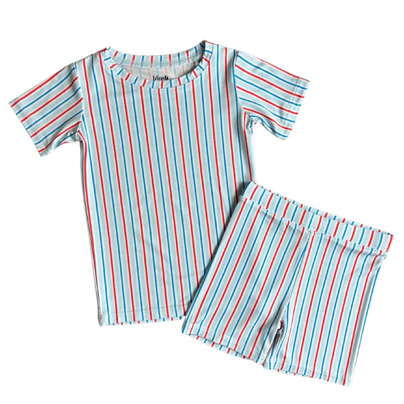 Stripes – Short Set 6-12M