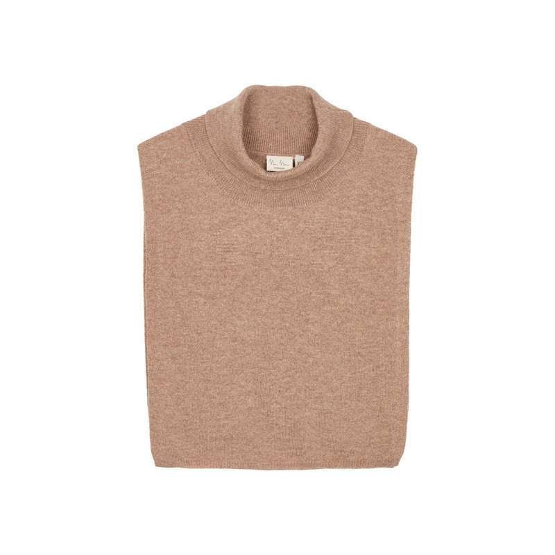 Arni W, Kashmir Scarf – Light Camel Melange