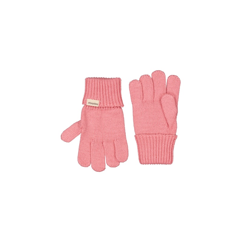 Ash, Knitted Gloves – Raspberry