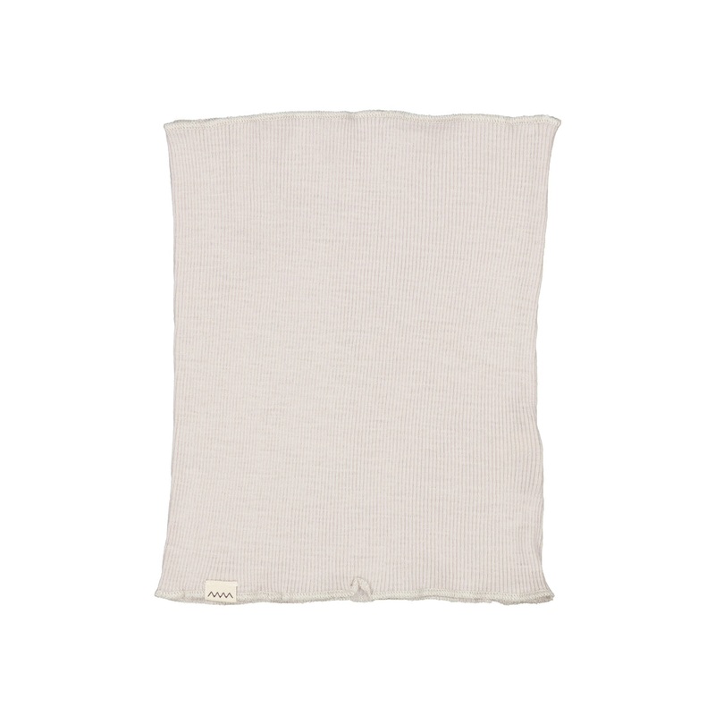 Buff, Wool Rib Neck Gaiter – Pepple