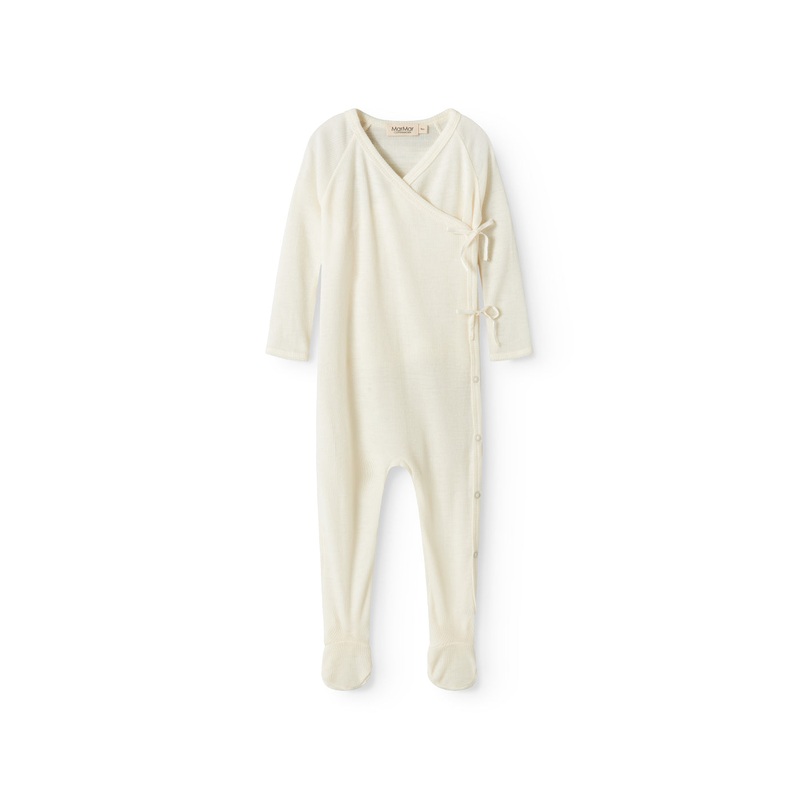Rubetta, Wool Rib Jumpsuit – Natural