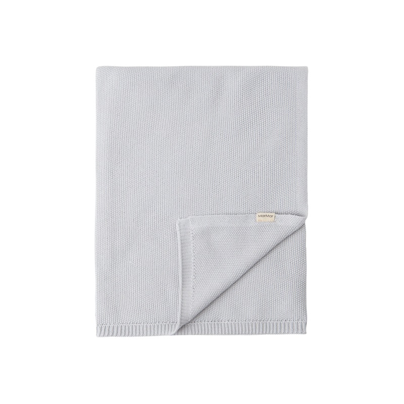 Alia, Knit blanket – Aluminum