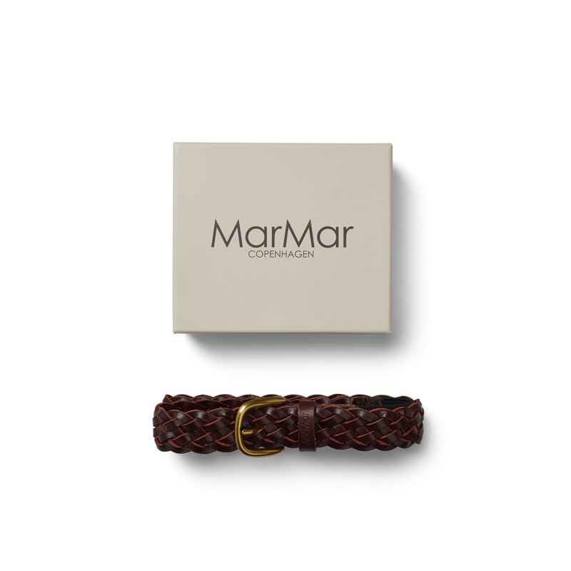 Belt, Leather belt – Brown