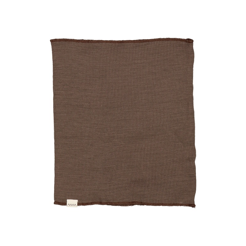 Buff, Wool Rib Neck Gaiter – Terre