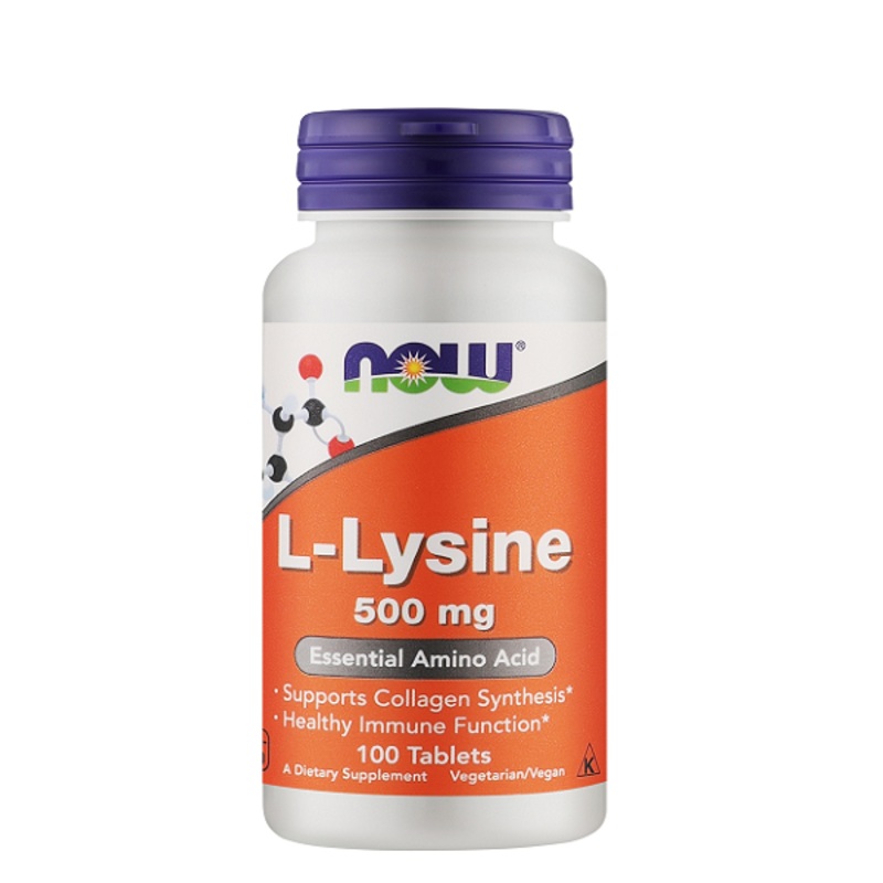 Now – L-Lysine 500mg