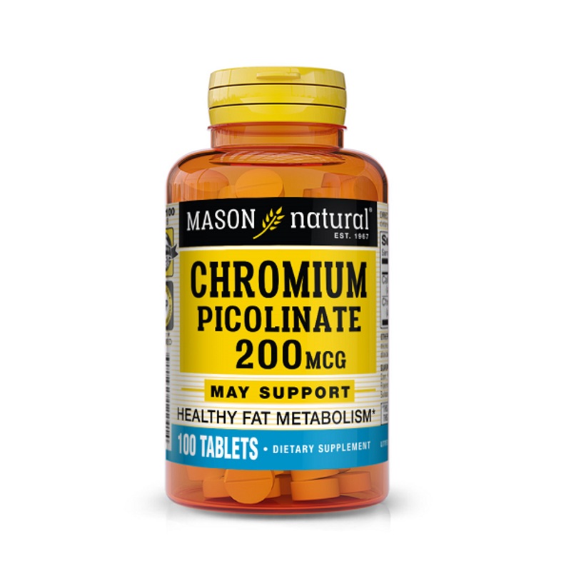 Mason – Chromium Picolinate 200mcg