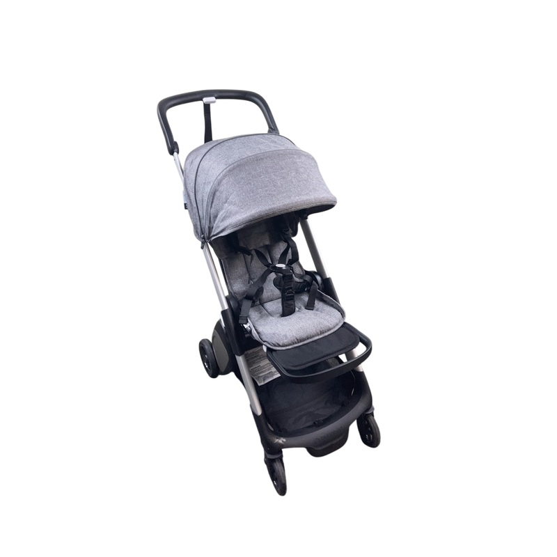 Bugaboo Ant Stroller, 2021, Aluminum, Grey Melange, Grey Melange