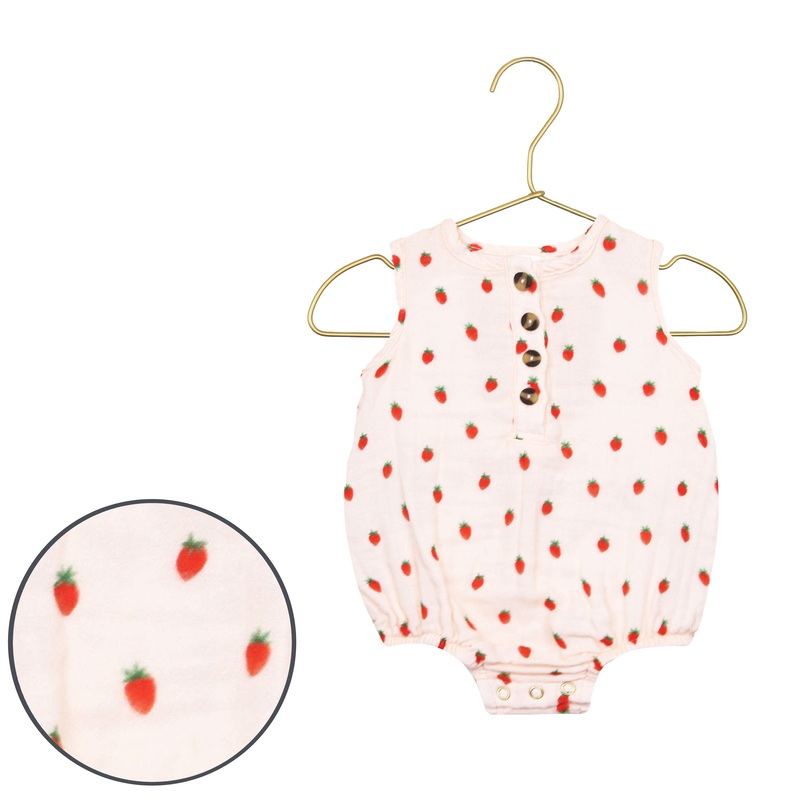 Cloud Muslin Bubble Romper – Junie