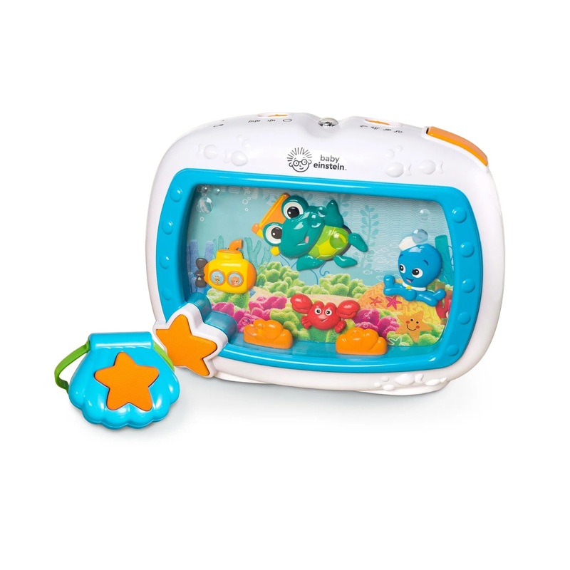 Sea Dreams Soother Musical Crib Toy Remote, Lights and Melodies