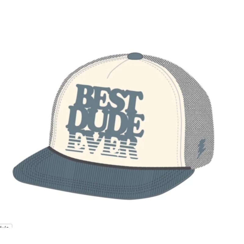 Tiny Whales Best Dude Ever Trucker Hat